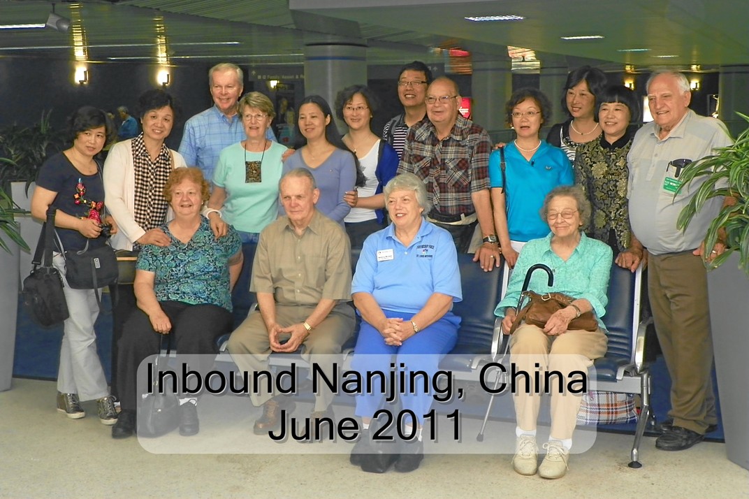 2011 Chinese Educators and Their Hosts at the St. Louis Airport